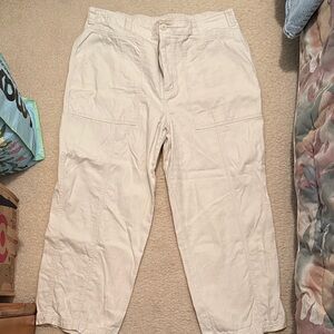 Universal Thread Women's Cream Cargo Pants